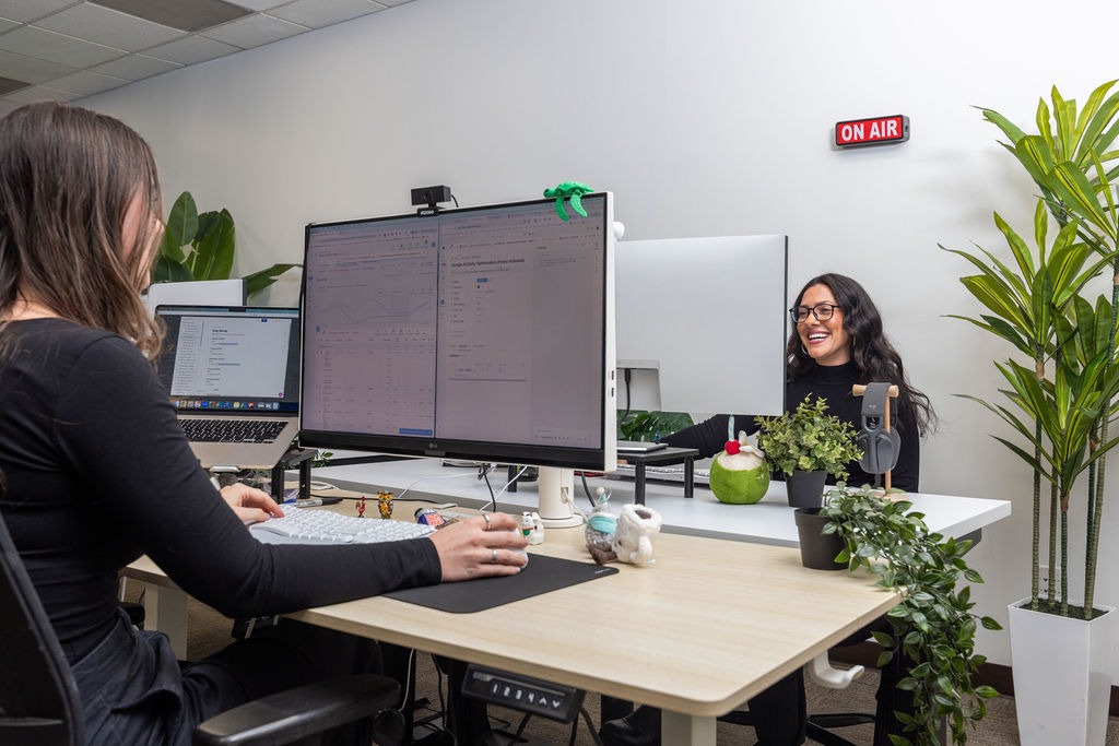 Dirty Job Marketing team in office